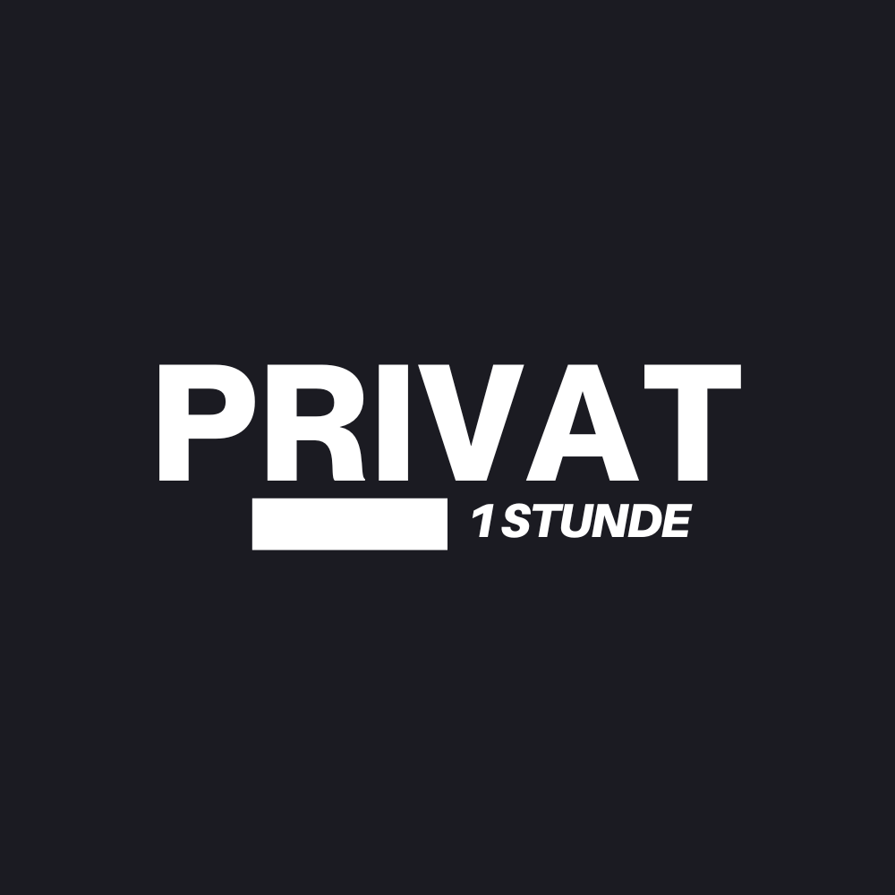 PRIVATSTUNDE - 1h Privat Training