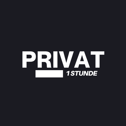 PRIVATSTUNDE - 1h Privat Training