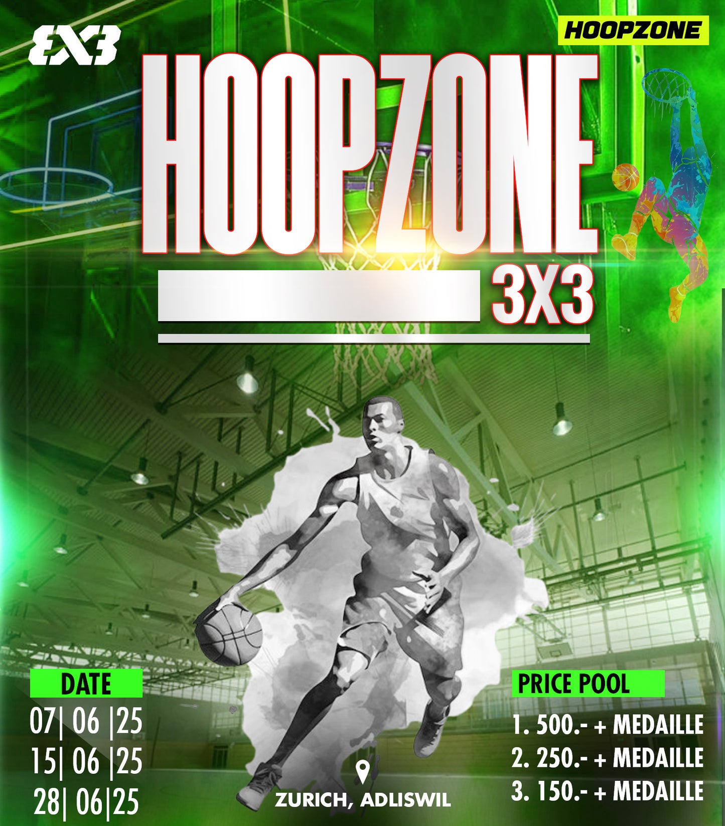 3x3 HOOPZONE TOURNAMENT