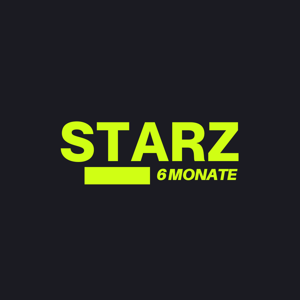 STARZ 6 Monatsabo - 24h/Monat Training