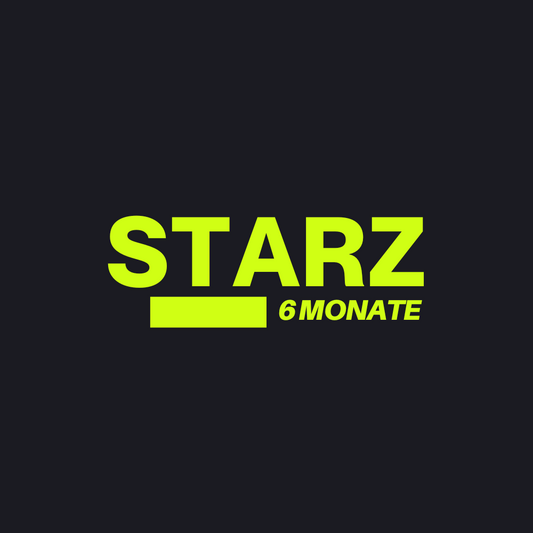 STARZ 6 Monatsabo - 24h/Monat Training